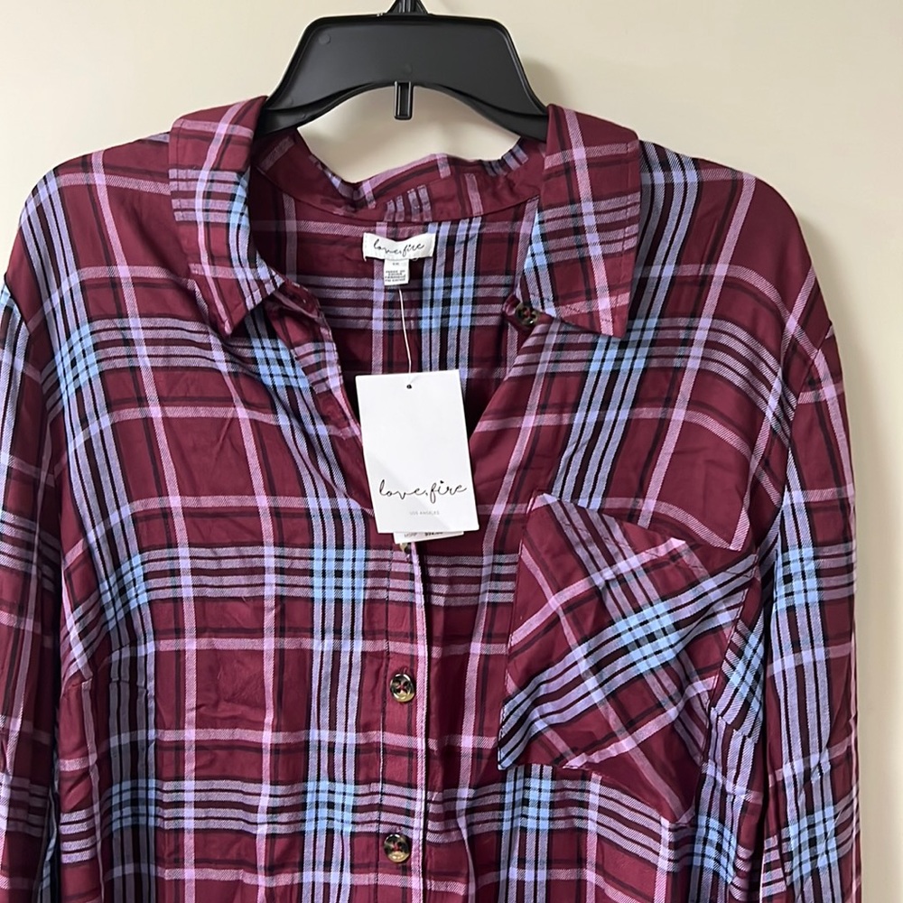 Soft long sleeve blouse